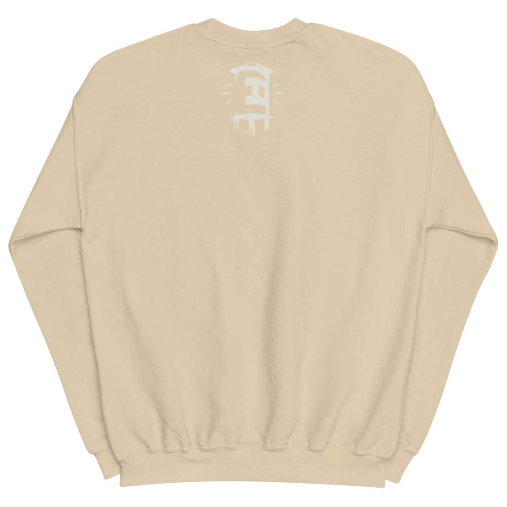 East Iris Khaki Crewneck Back