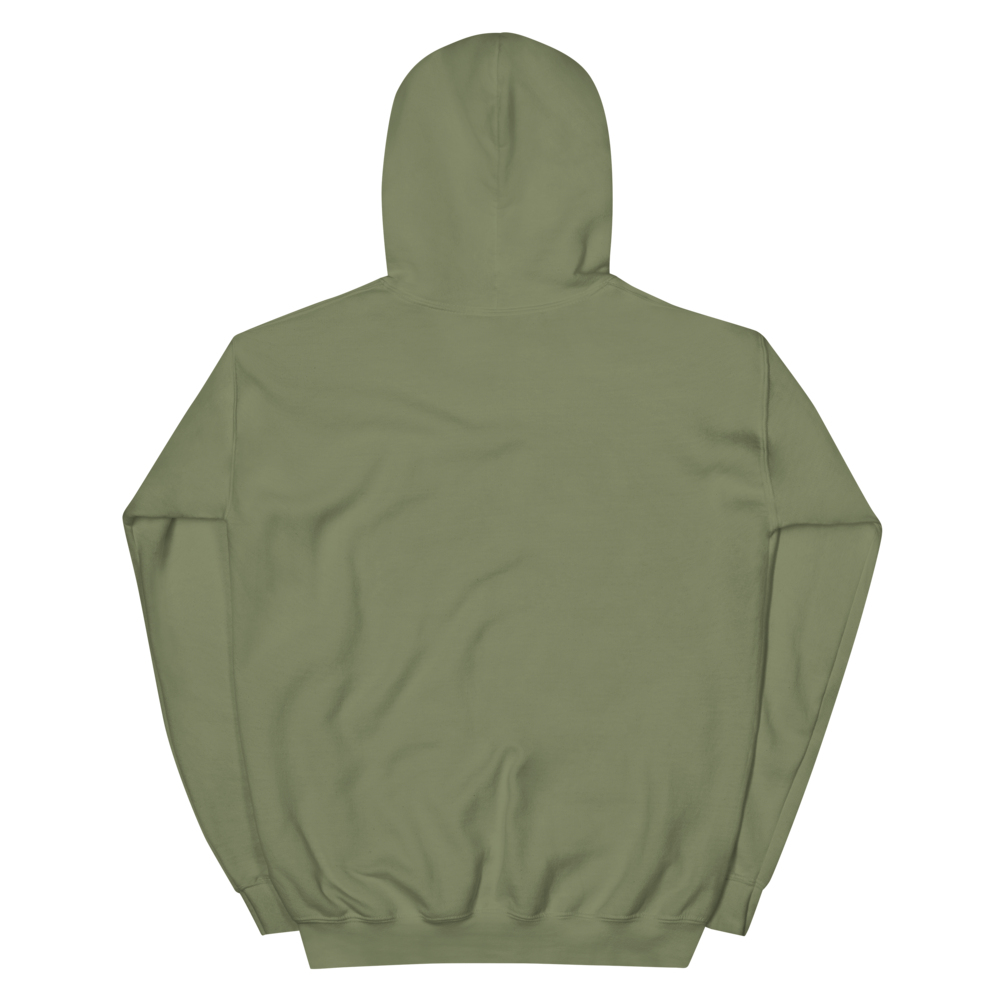 East Iris Green Hoodie Back