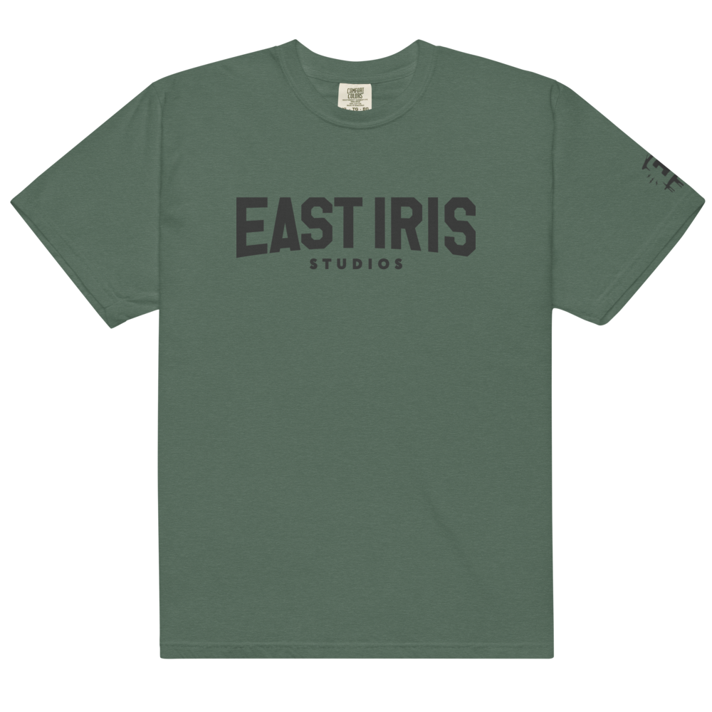 East Iris Green Tee Front