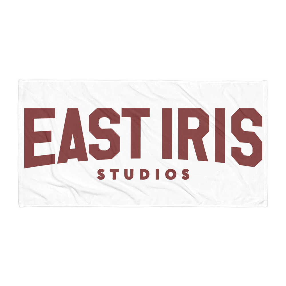 EAST IRIS STUDIO BEACH TOWEL